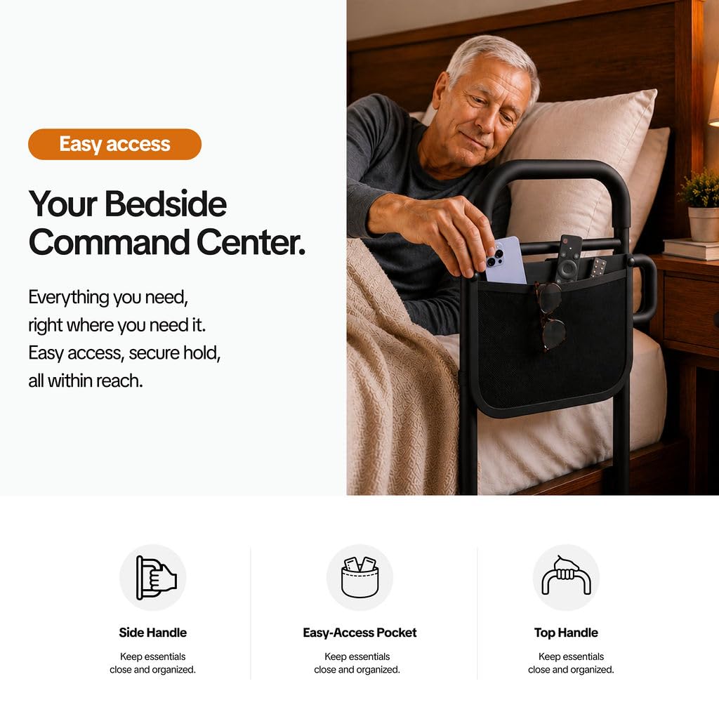 Bed Rails for Elderly Adults Safety Bed Assist Rails for Seniors
