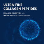 Marine Collagen Peptides - Hydrolyzed Ultra-fine Collagen Powder for Women & Men, Hyaluronic Acid, Biotin, Vitamin C, for Skin, Hair, Nails, Joints
