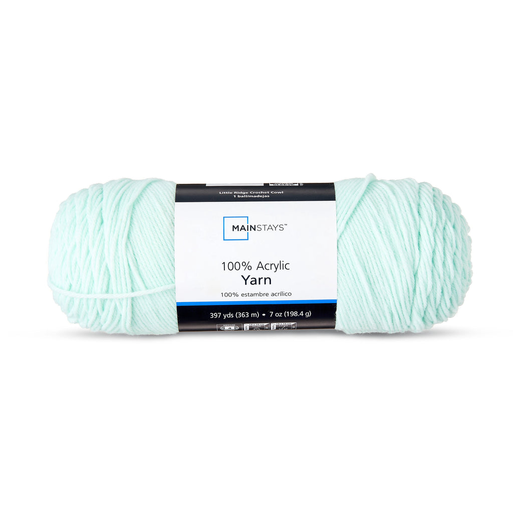 Mainstays Medium 4 Acrylic Yarn, 7 oz, 397 Yards
