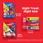 Butterfinger, CRUNCH, Baby Ruth & 100 Grand Halloween Candy Bulk, 100 count