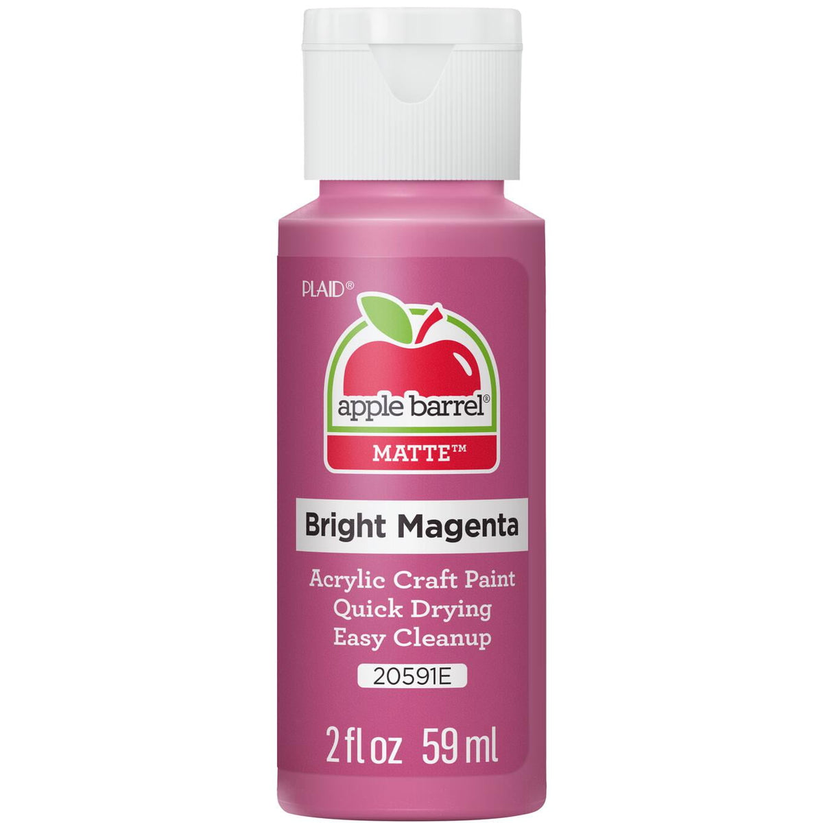 Apple Barrel Acrylic Craft Paint, Matte Finish, 2 fl oz