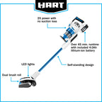 HART 20-Volt Dual Brushroll Stick Vacuum Kit With 4.0 Ah Lithium-Ion Battery