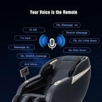 MYTHIA Full Body Zero Gravity Massage Chair With 3D Massage, Heat, Foot Rollers, Bluetooth And USB Charging - MD906