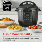 Instant Pot 6QT RIO Chef Series 7-in-1 Multi-Cooker, Black