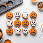 Way To Celebrate Halloween Cakelet Baking Mold 17" x 13" 12-Cavity