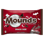 Mounds Coconut and Dark Chocolatey Snack Size, Halloween Candy Bag, 11.3 oz