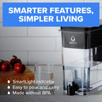 Brita X-Large 27 Cup Water Dispenser, Includes 1 Filter, Gray