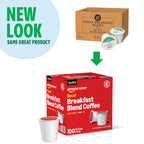 Saver, Decaf Breakfast Blend Coffee Single Serve Cups, Light Roast, 29.9 Oz, 100 Ct (Previously Happy Belly)