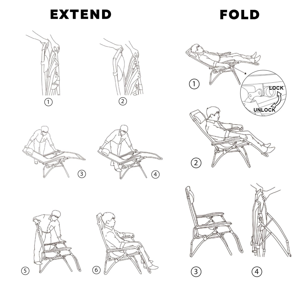 Oversized Zero Gravity Chair, 400-lb Capacity Recliner