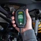 Battery Tender Junior 12V, 800mA Battery Charger and Maintainer for Lead Acid and Lithium Batteries - Switchable Battery Charger for Powersports