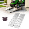 VEVOR Aluminum Trailer Ramps, 2PCS 39 x 12 in, Heavy-Duty ATV Ramp Set with Anti-Slip Plates, 3000LBS Combined Capacity Loading Ramps for Motorcycles