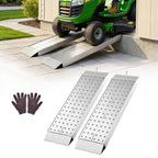 VEVOR Aluminum Trailer Ramps, 2PCS 39 x 12 in, Heavy-Duty ATV Ramp Set with Anti-Slip Plates, 3000LBS Combined Capacity Loading Ramps for Motorcycles