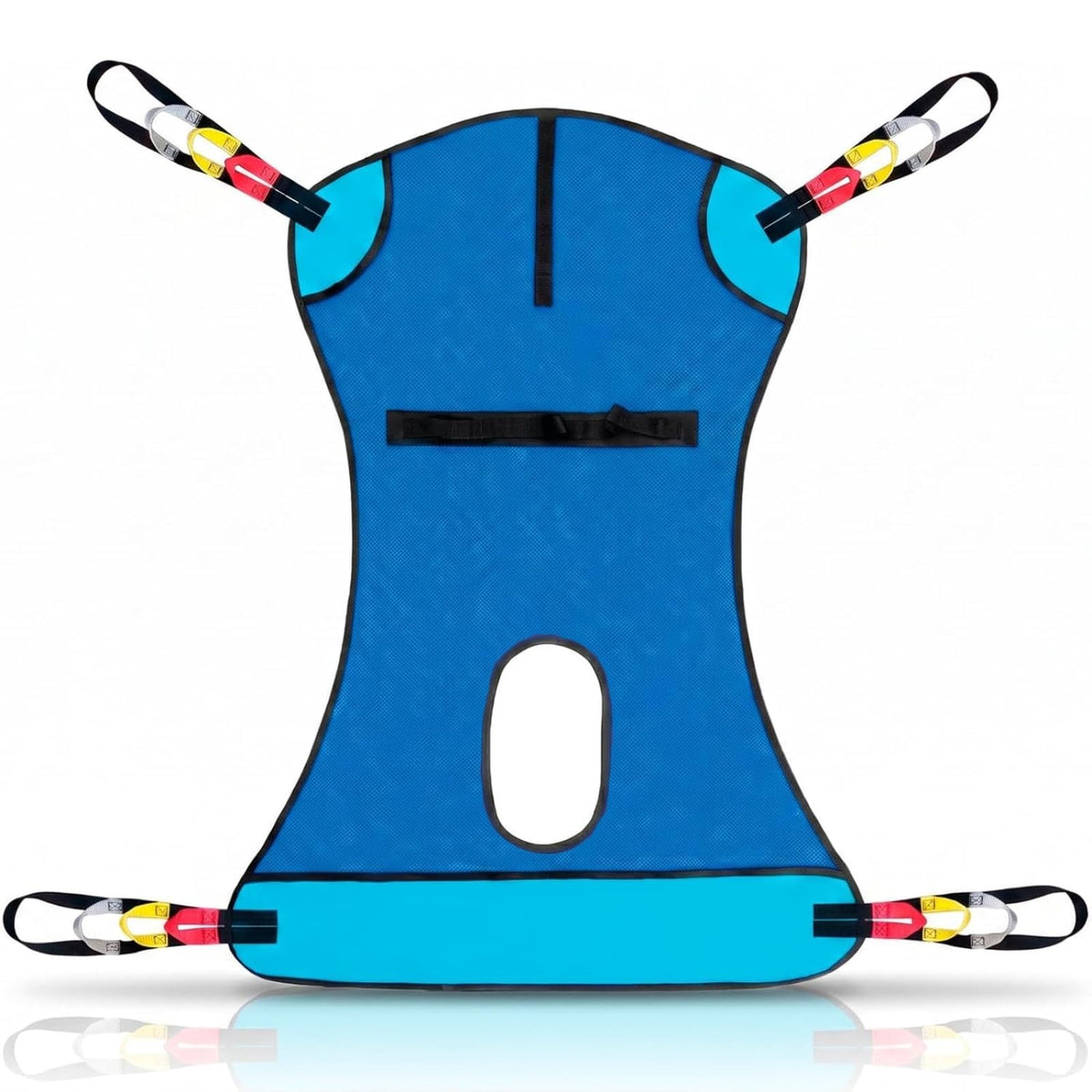 Vive Patient Lift Sling with Opening (400lb Capacity) - Lifting Aid Straps