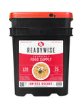 READYWISE Emergency Survival Food Supply Favorite Sample Bucket 120 Serving