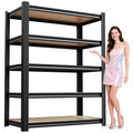 Garage Shelving 5 Tier Storage Shelves Adjustable Shelf 71"Hx31.5"Wx13.8"D