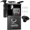 6V Deer Feeder Kit, Motor and Timer Metal Kit, Digital Game FeederTimer, Mounting Bracket Included, Up to 8 Feed Time, Easy to Install, Weatherproof