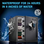 SentrySafe 1-Hour Fireproof Safe, Digital Keypad, 1.2 Cu Ft, STW123GDC