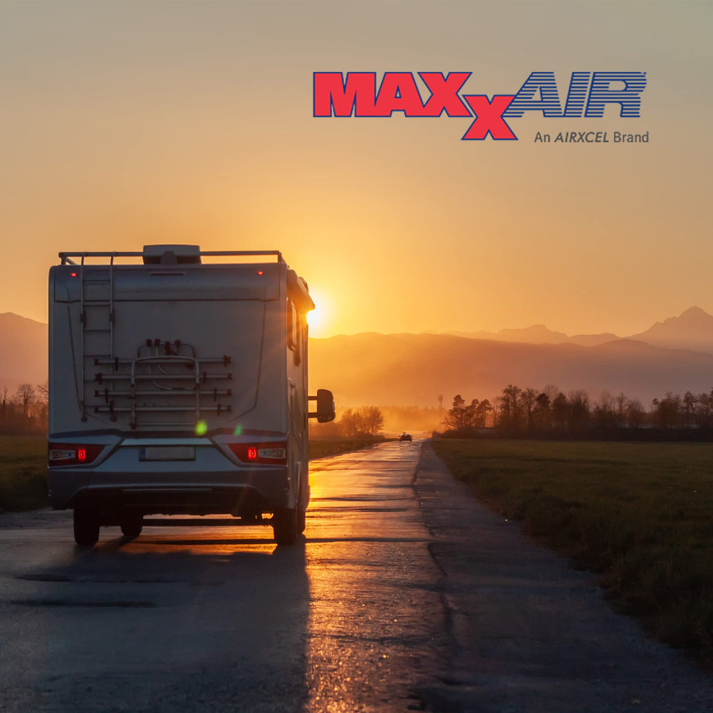 MAXXAIR Maxx I+ RV Roof Vent Cover, Zero-Leak, White 00-933051
