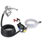 OMT Diesel Transfer Pump, 12V Fuel Transfer Pump with Nozzle Hoses