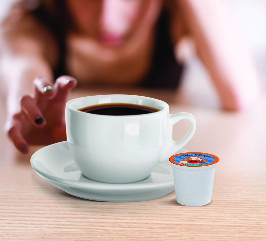 Crave Beverages Flavored Coffee Pods Sampler, Compatible with 2.0 K-Cup Brewers, Single Serve Assorted Variety Pack, 100 Count