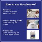 Dr. Pooper Accelerator Septic Tank Treatment Liquid – Eliminates Odors