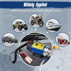 Oil Extractor Pump 12V 100W, Ultra-Quiet Fluid Transfer Pump for Engine Oil
