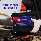 Mighty Max Battery MM-G35 Start and Stop Car BCI Group Size 35 12V 55Ah, 100RC, 650 CCA Rechargeable AGM Car battery