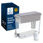 Brita X-Large 27 Cup Water Dispenser, Includes 1 Filter, Gray
