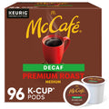 McCafe Premium Roast Decaf Coffee, K-Cup Pods, 96 Count