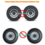 Camper Wheel Chock, 2 Sets of Tire Lock Chocks