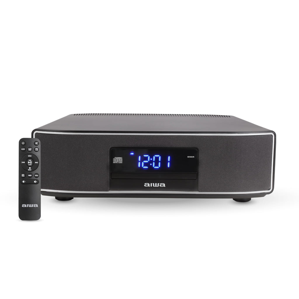 Aiwa - Exos 30W Home Speaker with CD Player, Bluetooth & FM Radio