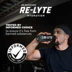 REDMOND Re-Lyte Sugar Free Electrolytes Powder Mix (Strawberry Lemonade)