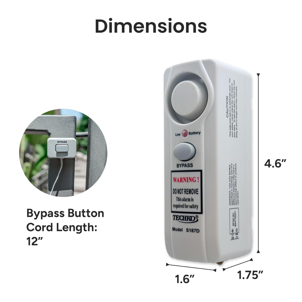 S187D Safe Pool Alarm