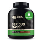 Optimum Nutrition Serious Mass Weight Gainer Protein Powder, Chocolate, 6LB