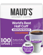 Maud's Half Caff Medium Roast Coffee Pods, 100ct