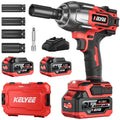 1/2" Cordless Impact Wrench 1107Ft-lbs(1500N.m) with 21V 2 Battery