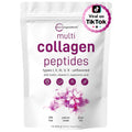 Micro Ingredients Multi Collagen Peptides Powder, 1lb (41 Servings)