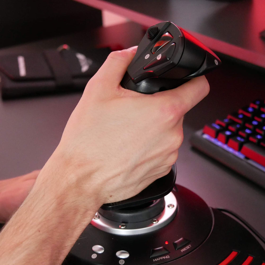 Thrustmaster T-Flight Hotas X USB Flight Sim Stick & Throttle - PC