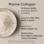 Sports Research® Wild-Caught Marine Collagen Peptides Powder, 34 Servings