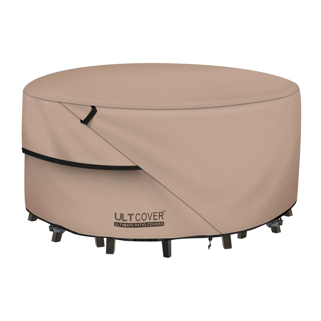 ULTCOVER Waterproof Round Patio Table Cover 76 inch