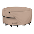 ULTCOVER Waterproof Round Patio Table Cover 76 inch