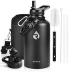 RAYMYLO Insulated Water Bottle 64 oz, Triple Wall Vacuum Stainless Steel