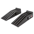 Black Widow Plastic Car Service Ramps, 6.25in Lift, 12in W, Pack Of 2, 10,000 lbs Capacity Per Pair - PSR295