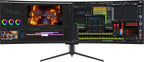 INNOCN 49 Inches Curved Gaming Monitor, 144Hz, HDR400, 32:9 - 49C1G