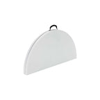 Lifetime 48 inch Round Fold-In-Half Table, White Granite - 280064