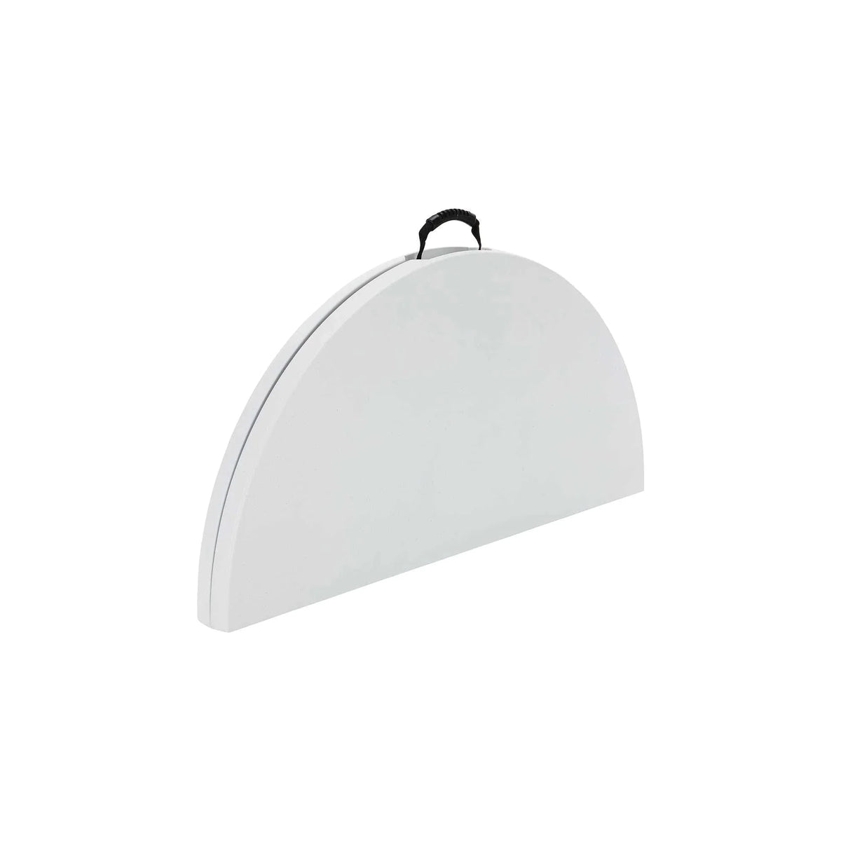 Lifetime 48 inch Round Fold-In-Half Table, White Granite - 280064