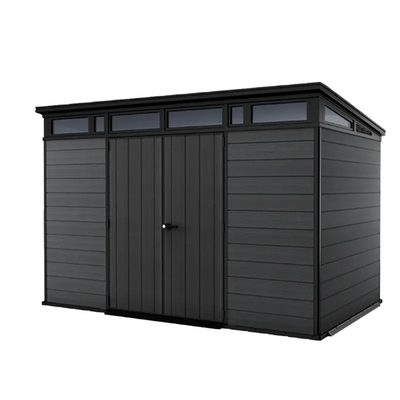 Keter Weather-Resistant Resin Storage Shed, 11 ft. x 7 ft. - Cortina