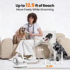 Neakasa P1 Pro Dog Grooming Vacuum, 6-in-1 Kit, 2-Year Protection Plan