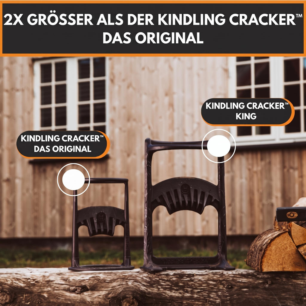 Kindling Cracker King XL Cast Iron Kindling Splitter, 9in. Opening