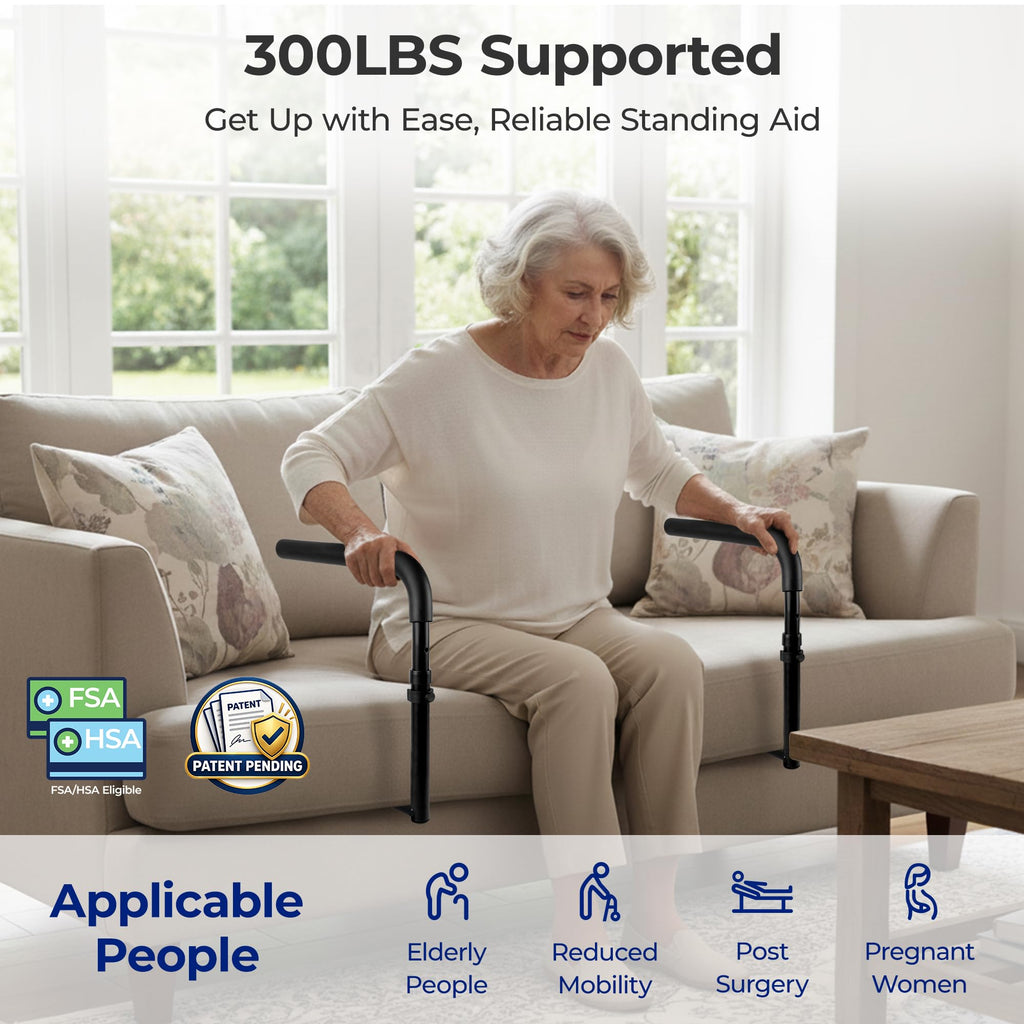 L1 Stand Assist Rail for Couch, Chair Stand Assist Aid for Elderly